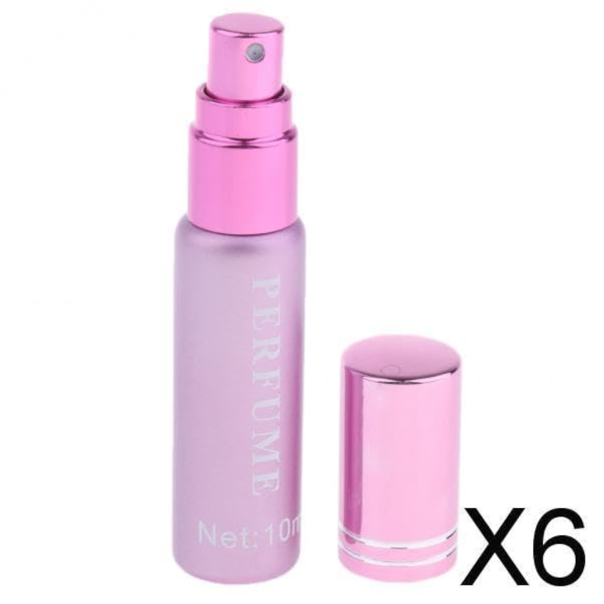 6x10ml Mini Empty Perfume Atomizer Bottle for Travel